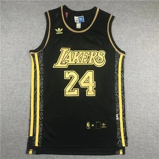 Adidas Lakers Jersey Black Gold