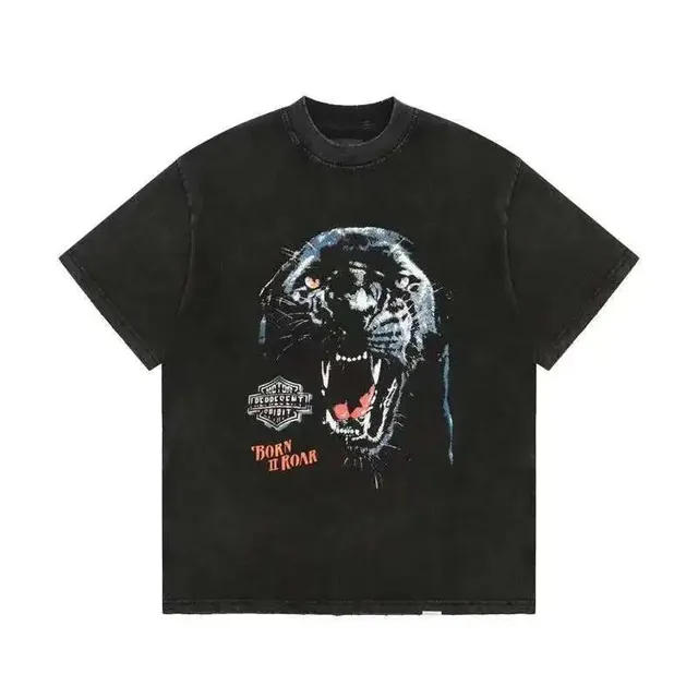 Represent T-Shirt Born II Roar Panther Graphic