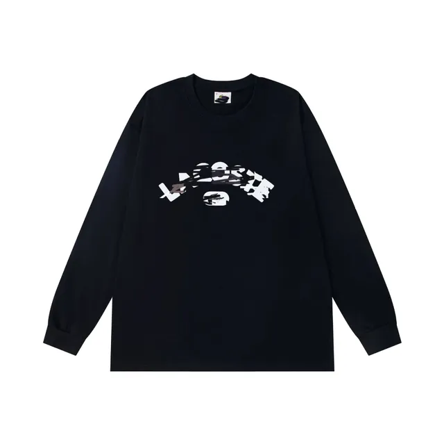Lacoste Long Sleeve Tee Glitch Logo