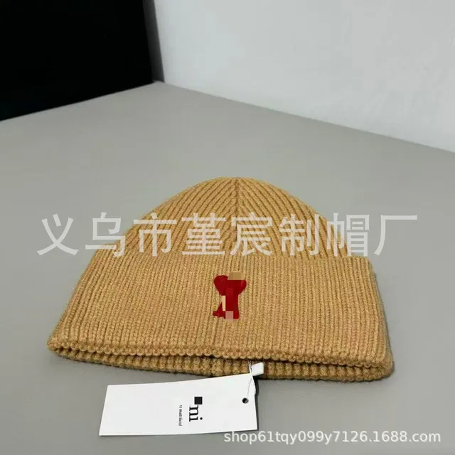 Knit Beanie Ribbed Cuff