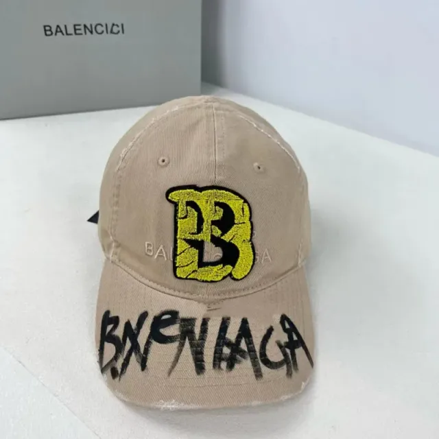 Balenciaga Baseball Cap Graffiti B Logo
