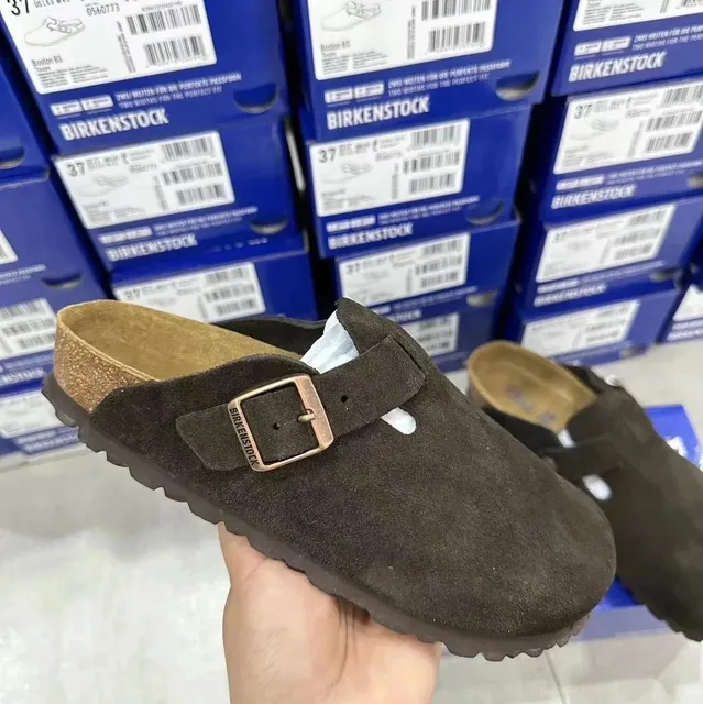 Birkenstock Boston Clog Suede