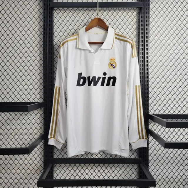 11-12 real madrid home long sleeves