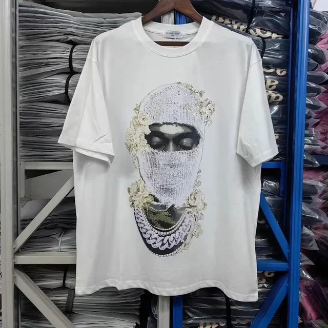 Off-White Graphic T-Shirt Balaclava Floral Print