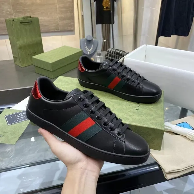 Gucci Ace Low Web Stripe