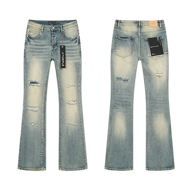 Levi's Flared Jeans Distressed Light Wash