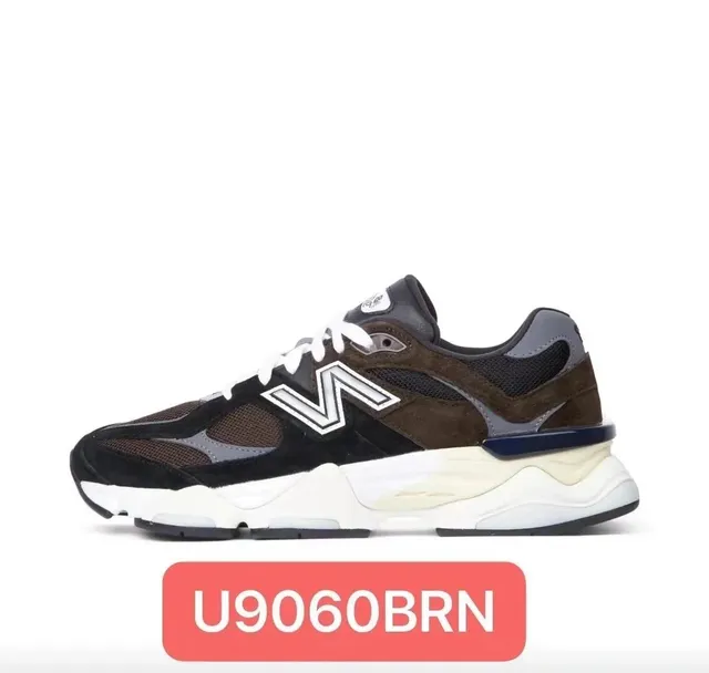 New Balance 9060 Brown Black White