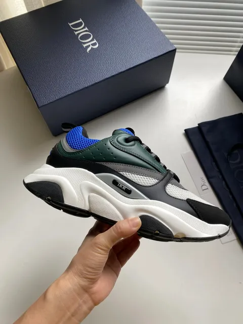 Dior B22 Green Black White Blue