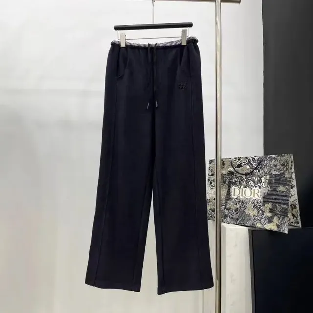 Dior Track Pants Embroidered Logo