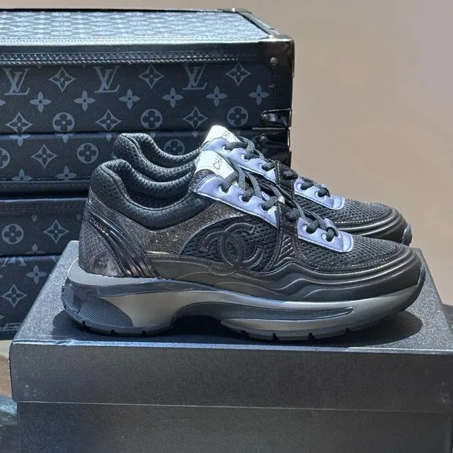 Chanel Trainer Mesh and Leather