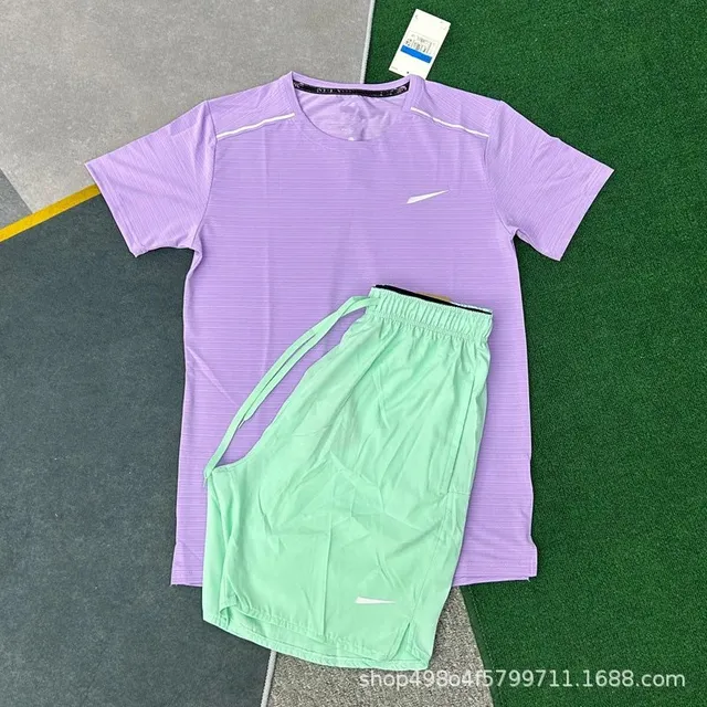 Nike Tech Fleece Set Lavender and Mint
