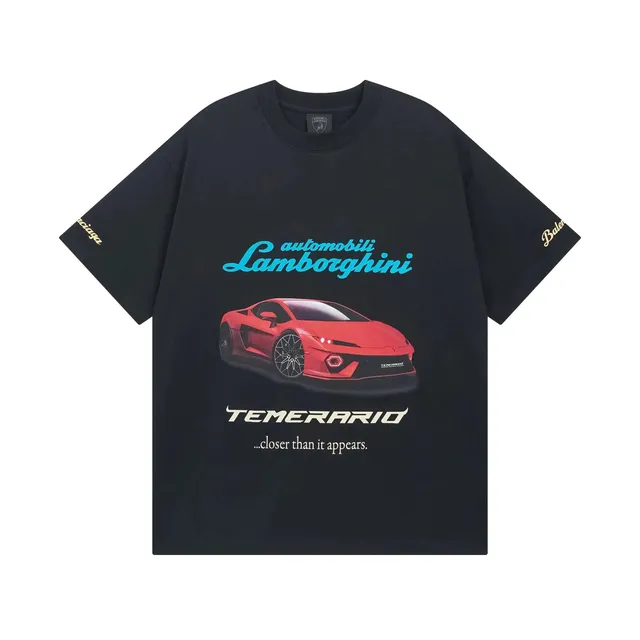 Balenciaga Lamborghini Temerario Tee Automobili Lamborghini Print