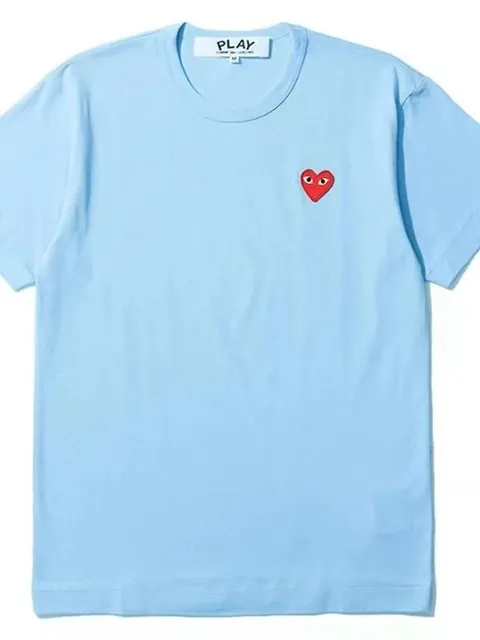Comme des Garçons Heart Logo Tee Red Heart