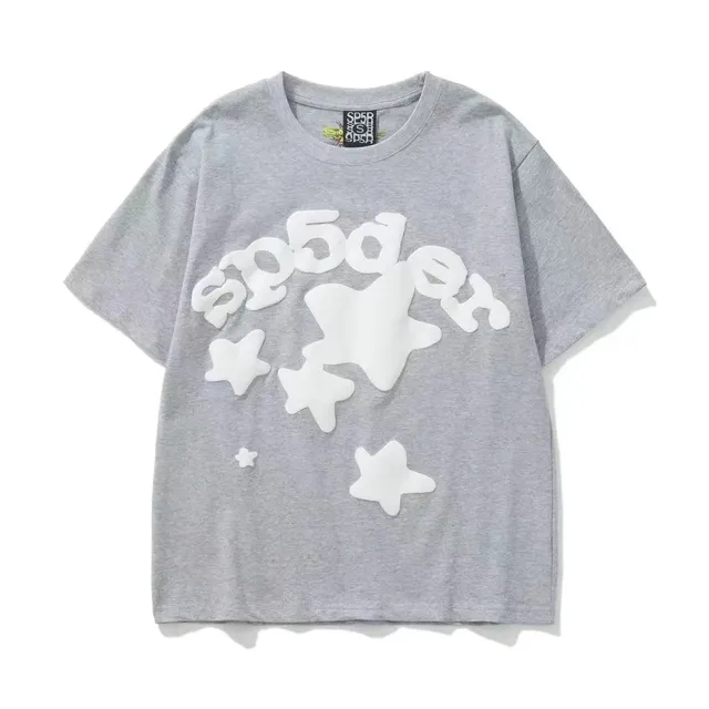Sp5der Graphic Tee Star Appliqué