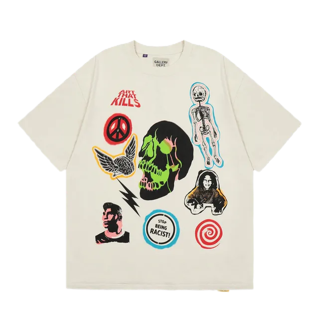 Gallery Dept. Graphic Tee Art That Kills Collage