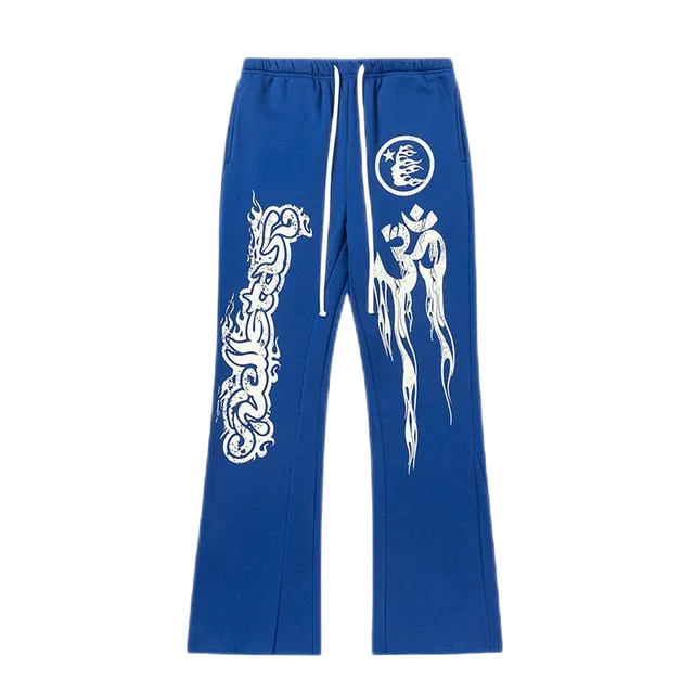 Broken Planet Track Pants Flame Print