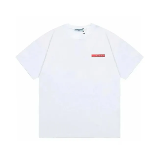 Prada Logo Patch T-Shirt