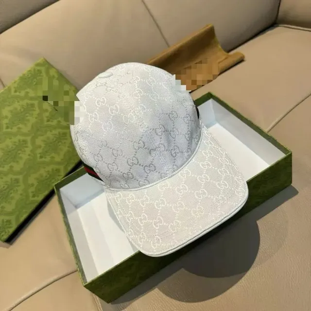 Gucci GG Logo Cap Monogram Jacquard