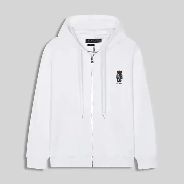 Polo Ralph Lauren Zip-Up Hoodie Polo Bear Embroidery