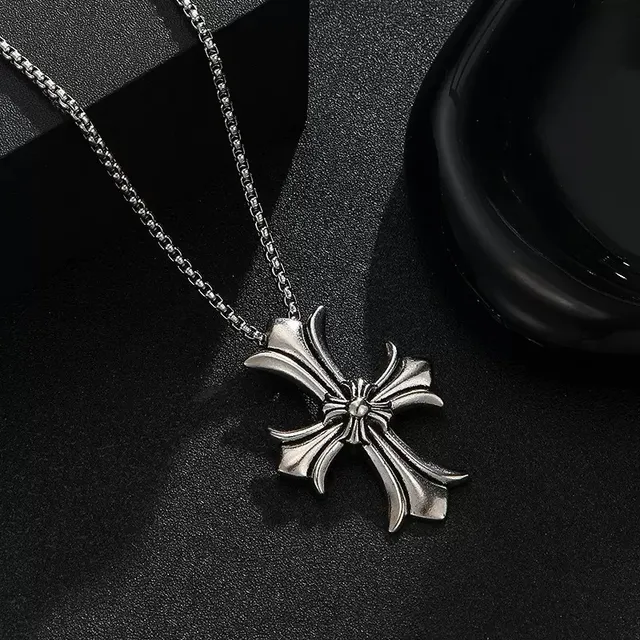 Chrome Hearts Cross Pendant Silver