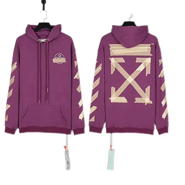 Off-White Hoodie Industrial Tape