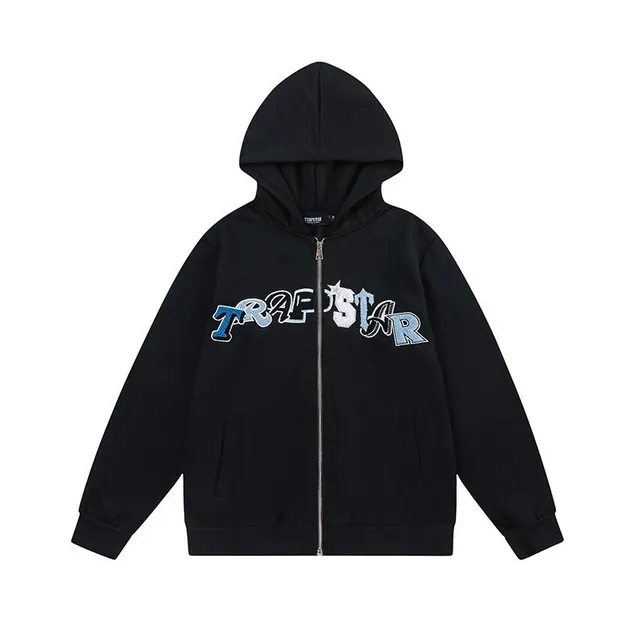 Zip-Up Hoodie TRAPSTAR Logo Embroidered