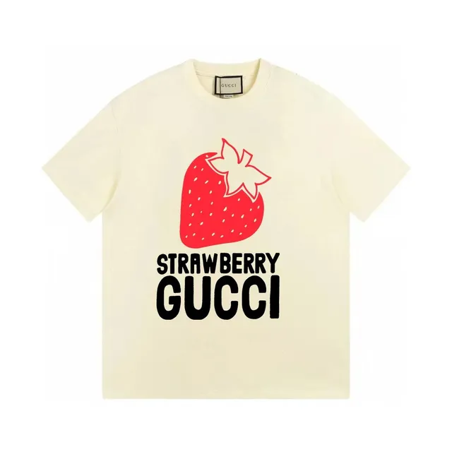 Gucci t shirts Strawberry Print