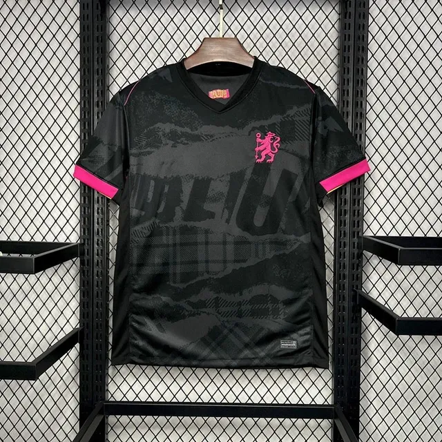 Nike Football Jersey Black Pink Lion