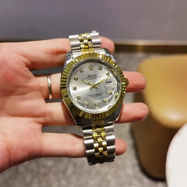 Rolex Oyster Perpetual Datejust Two-Tone Diamond Dial