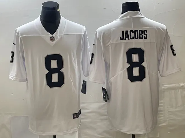Nike NFL Game Jersey Jacobs #8 White