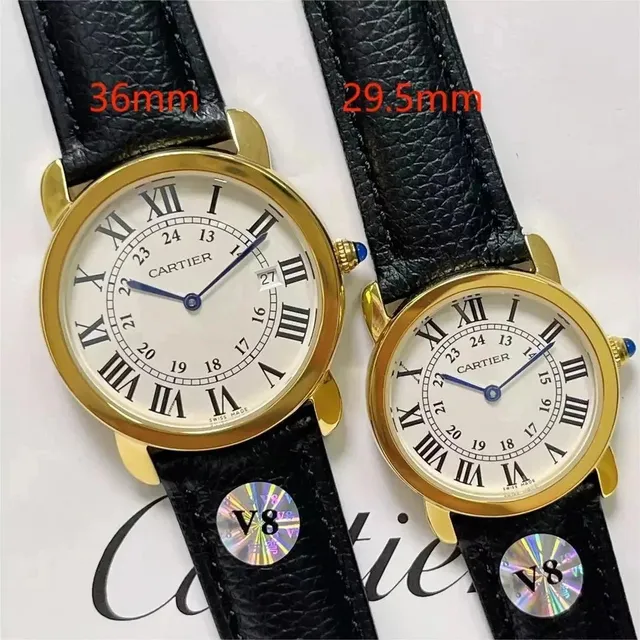 Cartier Tank Must Small and Large