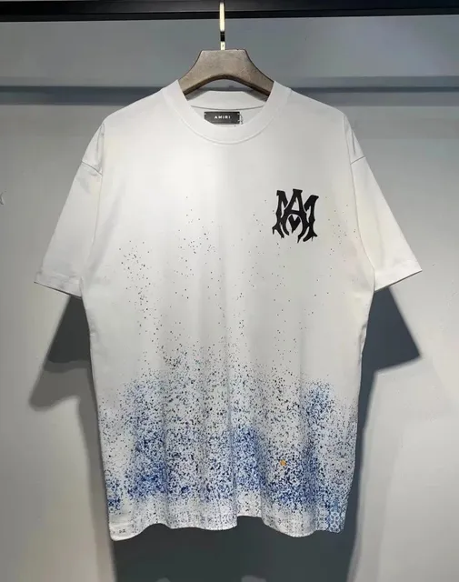 Amiri Graphic Tee Splatter Print