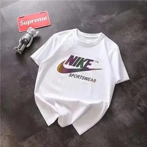 Nike × Supreme Sportswear Tee Rainbow Swoosh