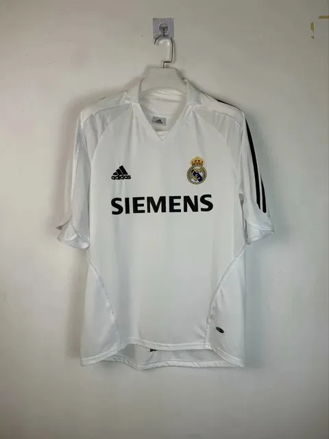 Adidas Real Madrid Home Jersey Siemens Sponsor