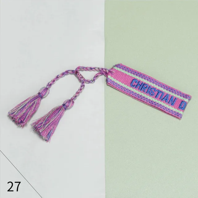 Dior Woven Tag Embroidered Logo