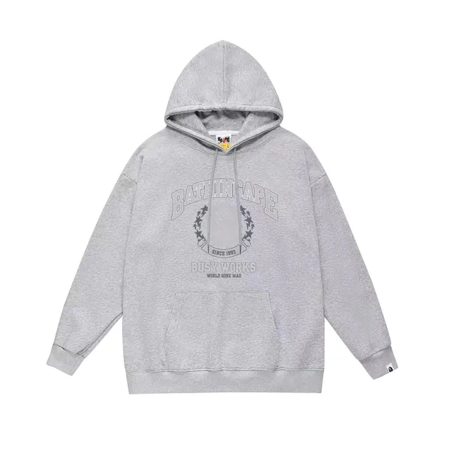 BAPE Hooded Sweatshirt Bathing Ape x Busy Works