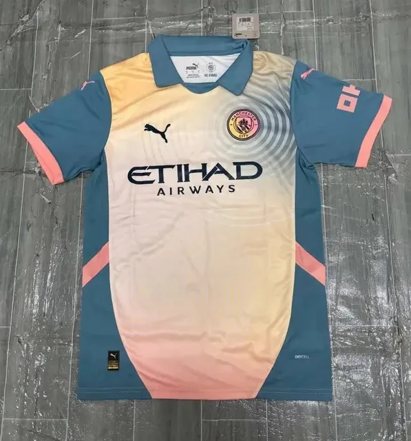 Adidas Manchester City Away Jersey 2023-24 Gradient