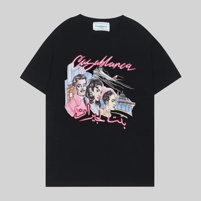 Graphic Tee Casablanca Print