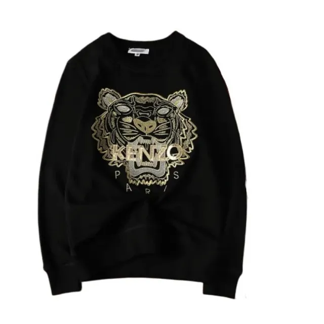 Kenzo Tiger Sweatshirt Gold Embroidered