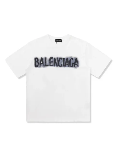 Balenciaga Logo T-Shirt Spray-Paint Logo