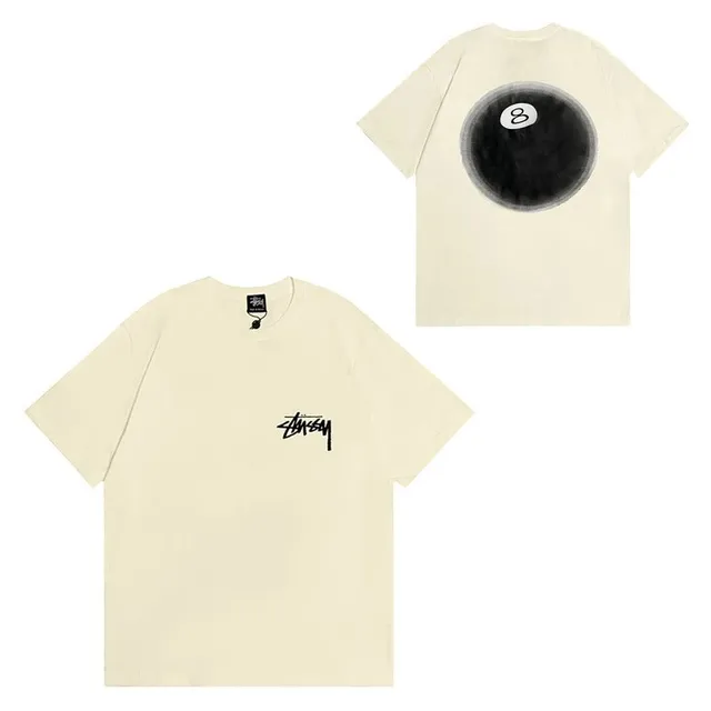Stüssy Graphic T-Shirt 8-Ball Print