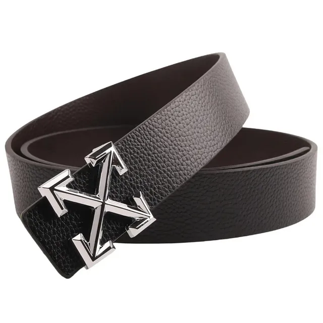 Chrome Hearts Cross Belt Silver Cross Buckle