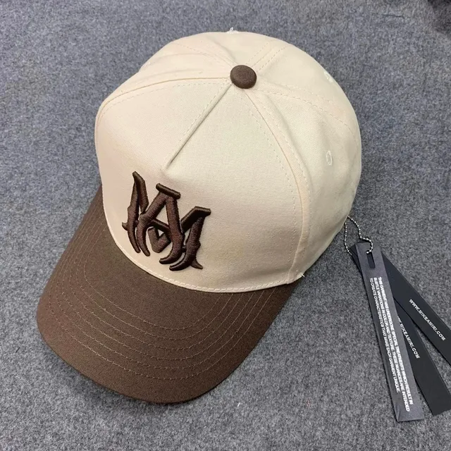 Amiri Baseball Cap Two-Tone Logo Cap