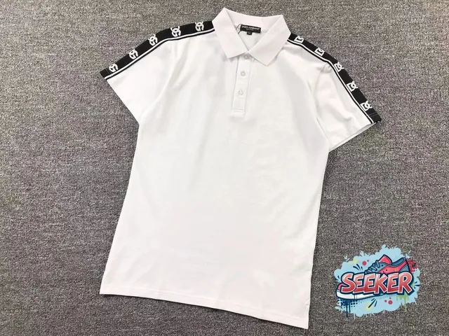 Dolce & Gabbana Polo Shirt GG Tape Trim