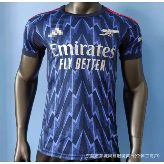 Adidas Arsenal Away Jersey Lightning Bolt Pattern