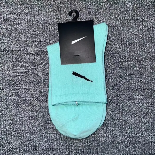 Nike Socks Mint Green with Swoosh