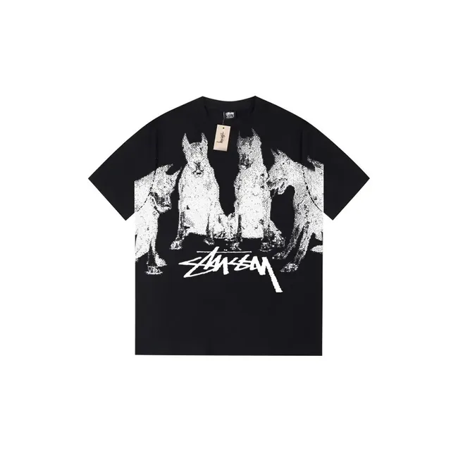 Stüssy Graphic Tee Dogs Print