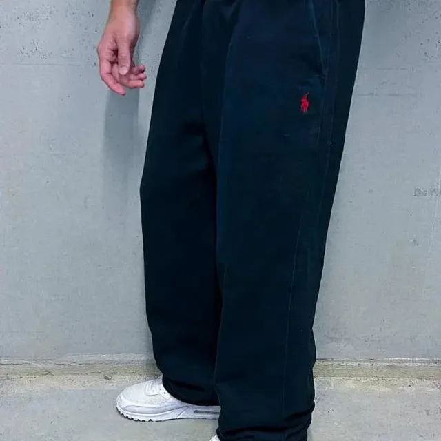 Polo Ralph Lauren Classic Fit Sweatpants Navy with Red Pony
