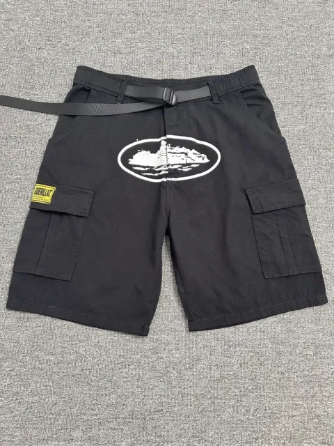 8001 black printed white (overalls)