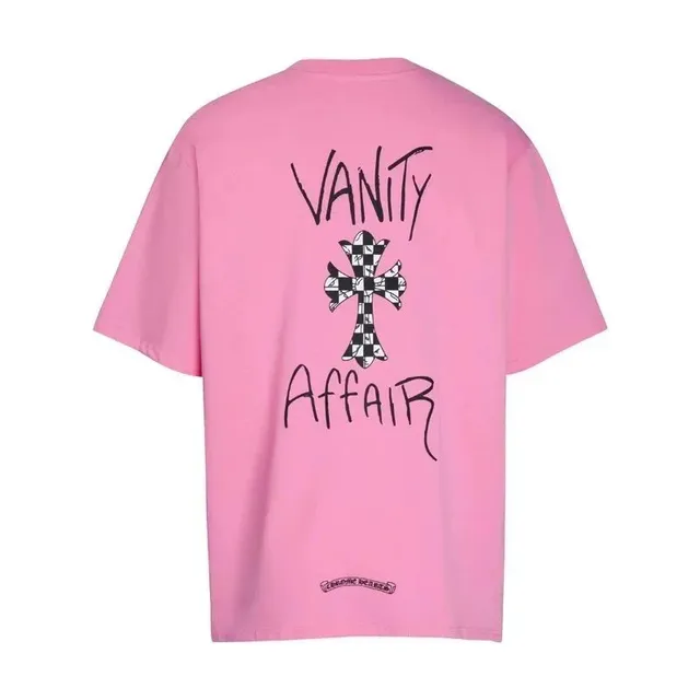 Chrome Hearts Vanity Affair Tee Checkered Cross